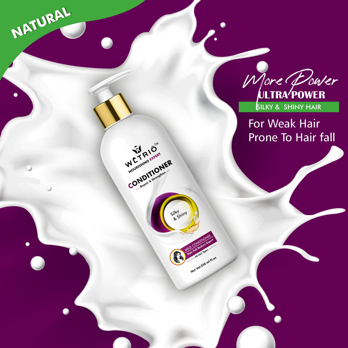 Nourishing Conditioner – Repair & Strengthen Hair | 250 ml