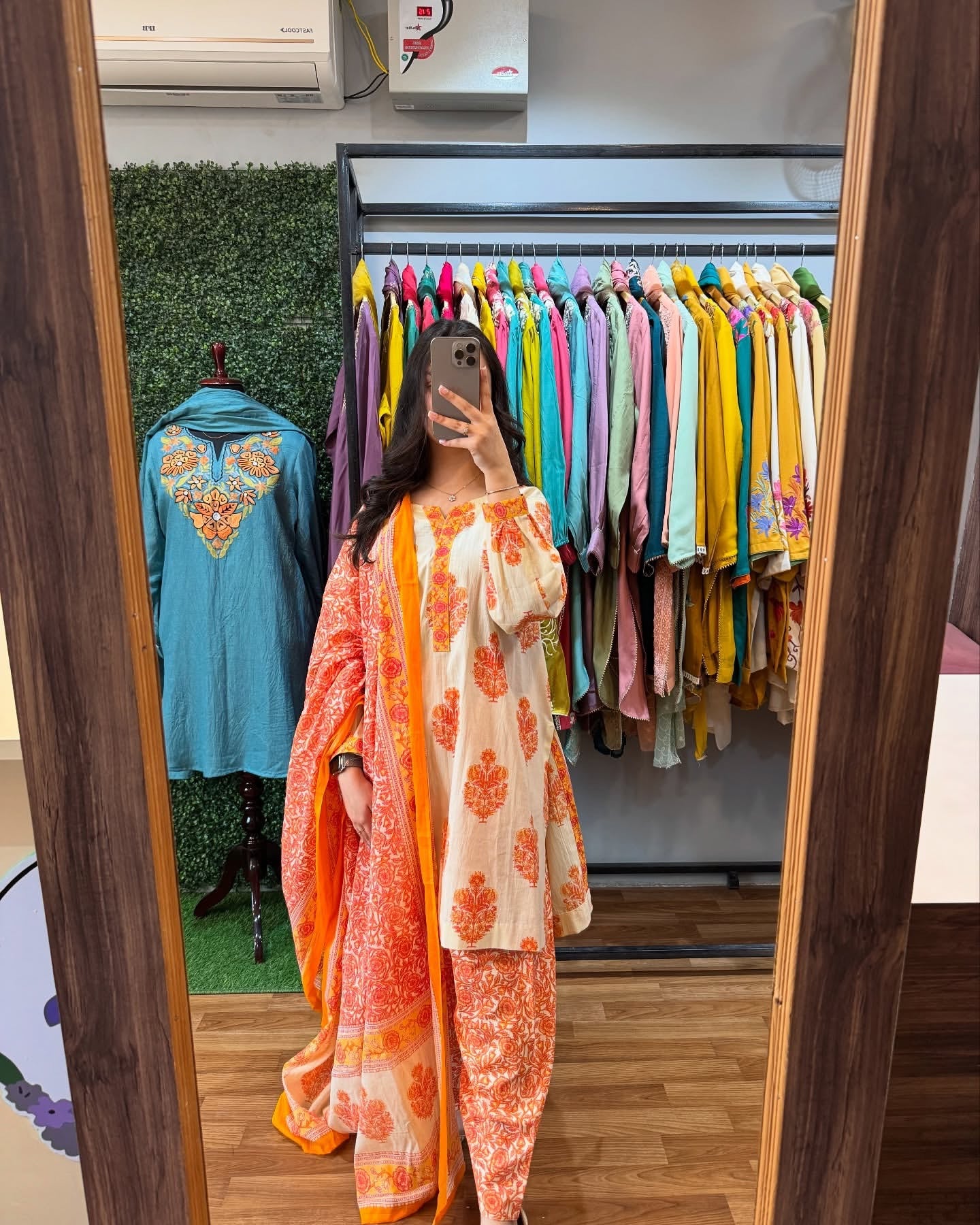 Printed Cotton Suit Sets Now in Four Striking Colors!  Primary Text