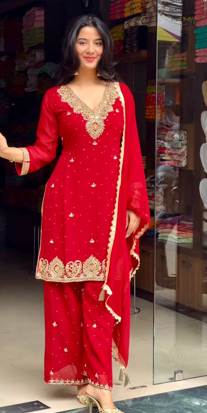 Bold in Red – Shine with Royal Elegance