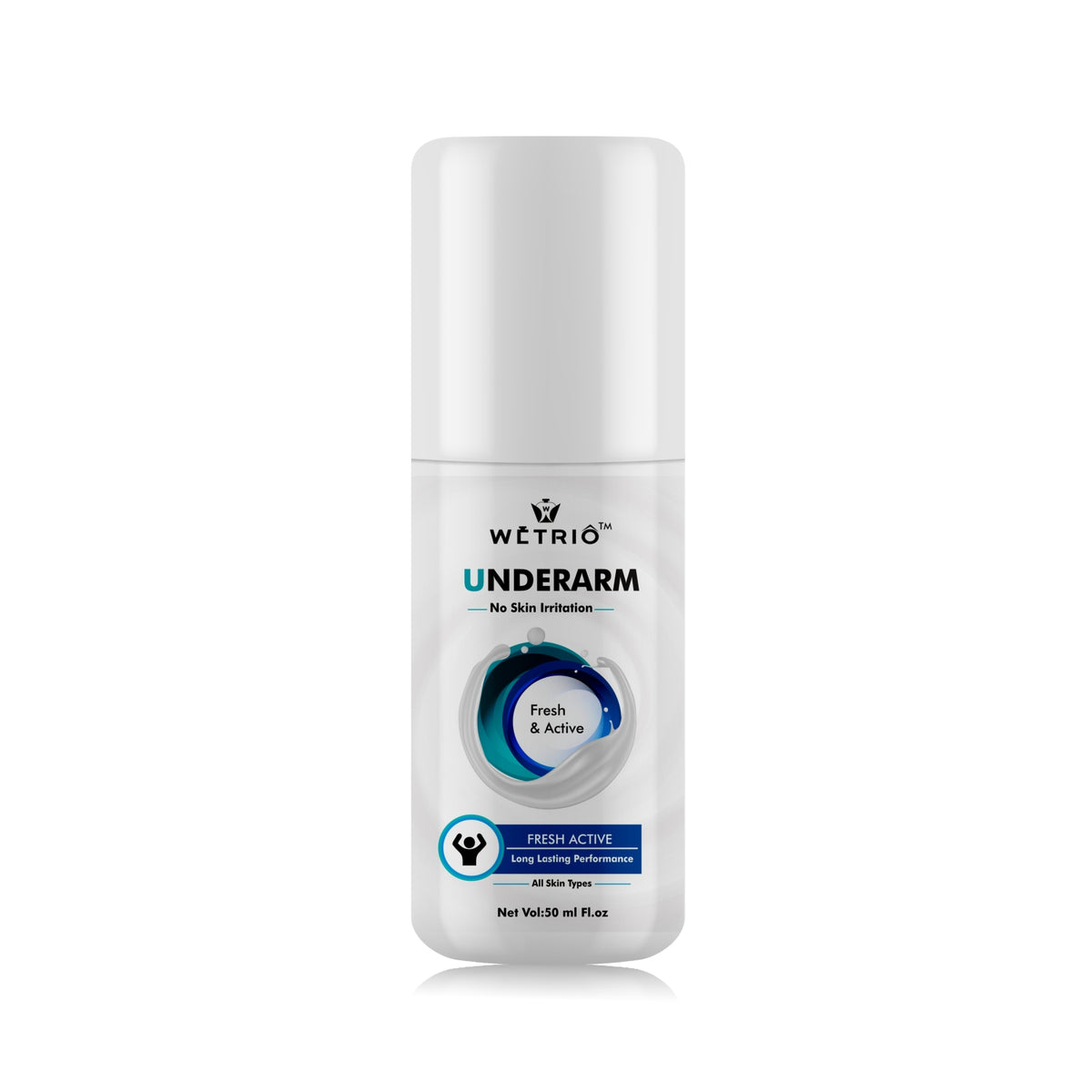 Underarm Care – Fresh & Active | Coconut, Aloe Vera, Lemon & Almond | 50 ml