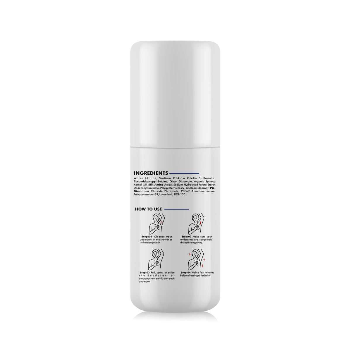 Underarm Care – Fresh & Active | Coconut, Aloe Vera, Lemon & Almond | 50 ml