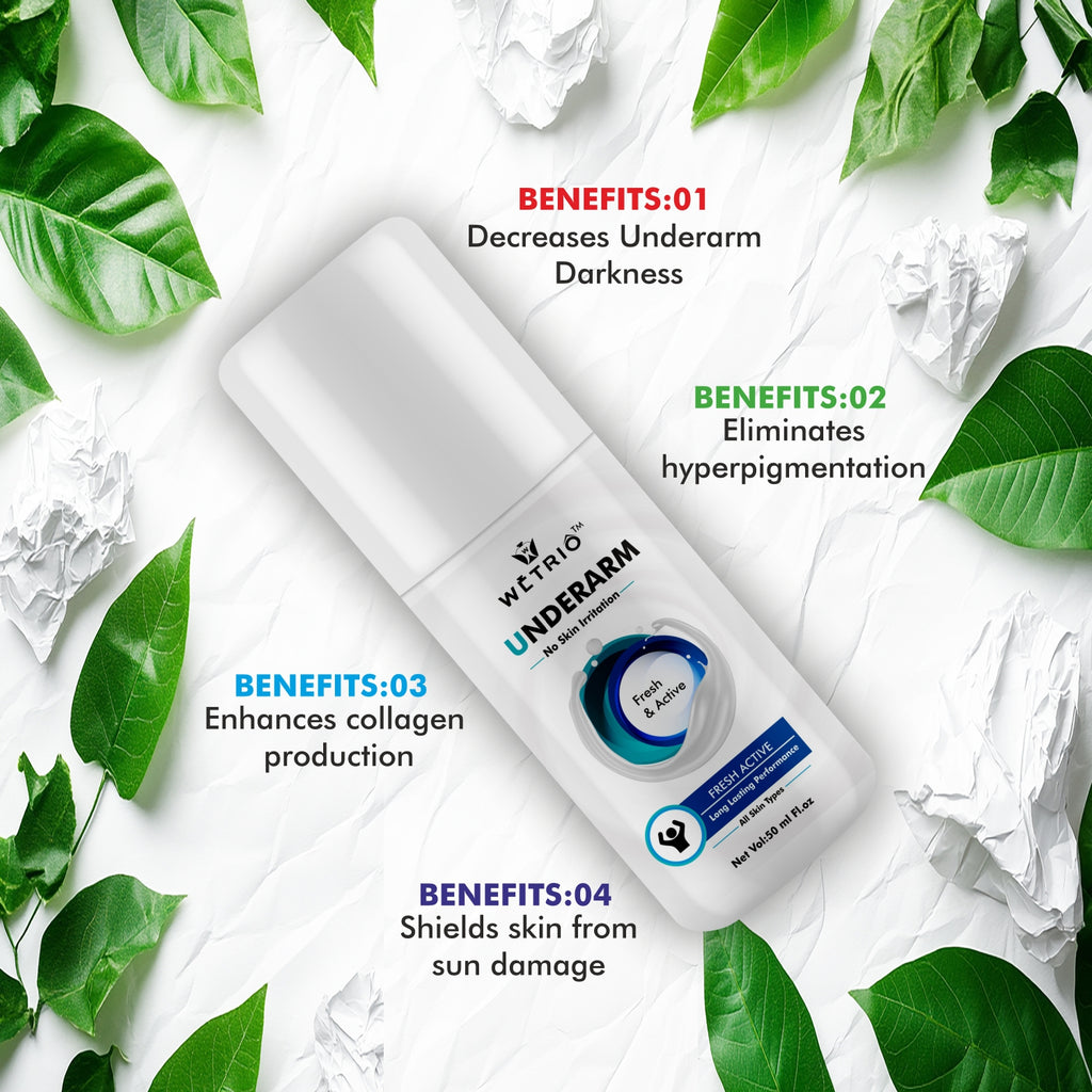 Underarm Care – Fresh & Active | Coconut, Aloe Vera, Lemon & Almond | 50 ml