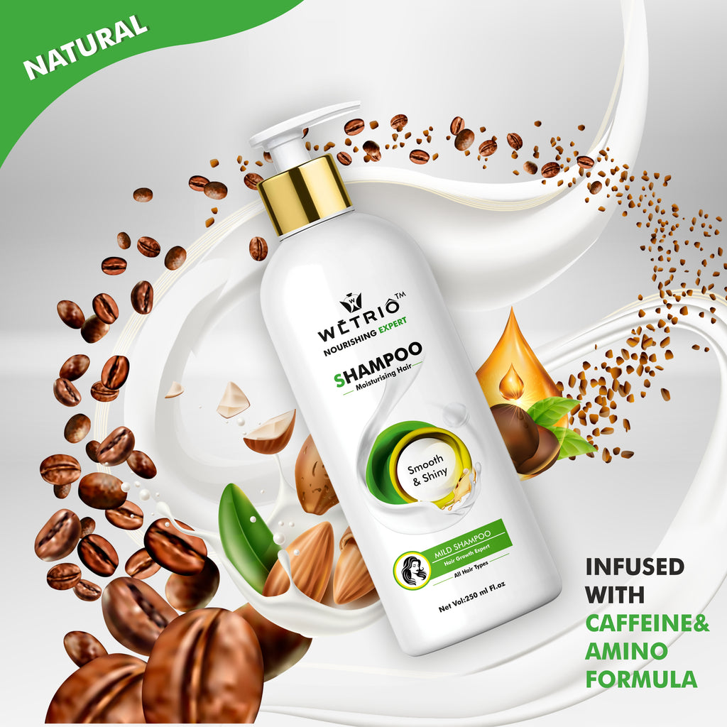 Nourishing Expert Shampoo – Caffeine & Amino Formula | Moisturising Hair Shampoo