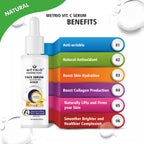 Foaming Face Serum – Gold | Brightening Face Serum with Vitamin C & Niacinamide